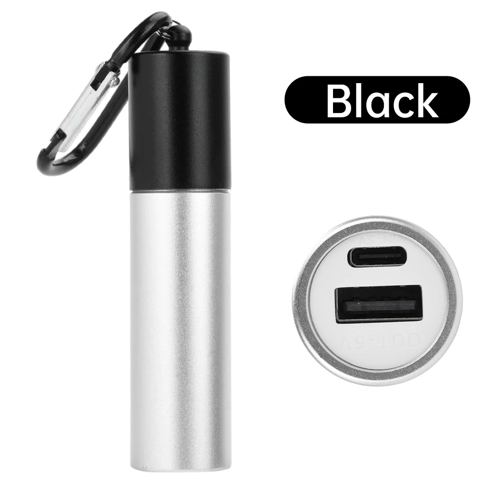 1x18650/21700 Tpye-C Portable Power Bank Case with Buckle DIY Mobile Power Supply Sleeve Material Solderless Battery Box