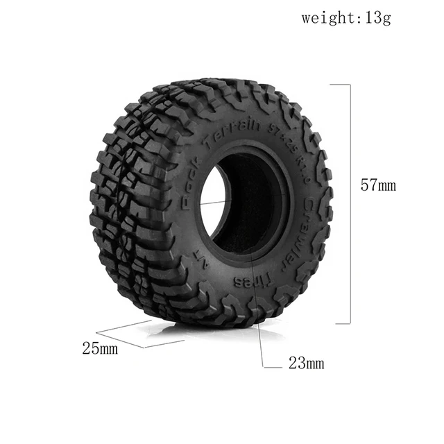 Traxxas Rc XBERSTAR TRX4M RC Car Snow Tires For Traxxas Axial Rc