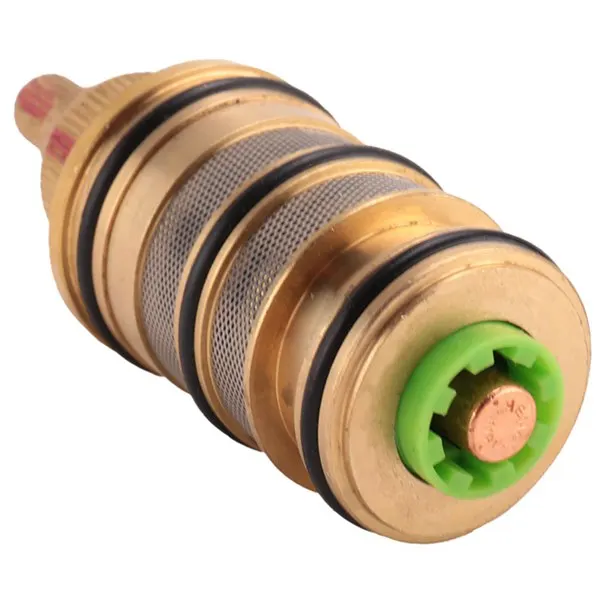 5pcs Brass Bath Shower Thermostatic Cartridge&Handle for Mixing Valve Mixer Shower Bar Mixer Tap Mixing Valve Cartridge