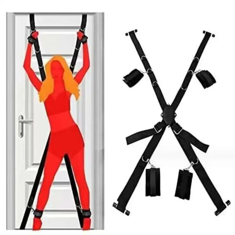 Door Swing for Adults Sex Straps for Adult Sex Sling Heavy Duty Frequent Flyer Door Furniture Bonding Restraint Funiture