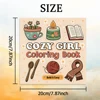 COZY GIRL Bold-easy Patterns Coloring Book for Adults Cute Drawing Book Perfect Gift for Party and Birthday 2