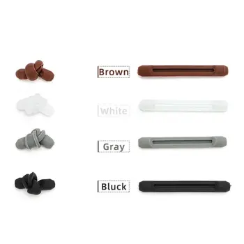 نظارات سيليكون مانعة للانزلاق حامل طرف الهيكل ، قبضة النظارات ، خطاف الأذن المانع للانزلاق ، نظارات نظارات العين ، 5 أزواج 4