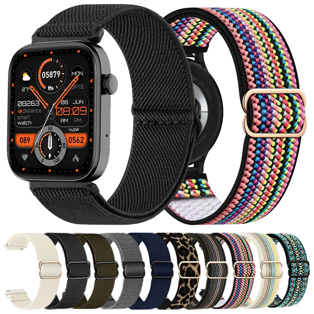 Sports Nylon Watch Band, 20mm/22mm Strap