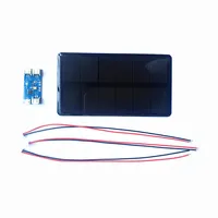 Mini panneau solaire en silicium monocristallin 6V 210MA 1.25W avec chargeur solaire CN3065 charge de téléphone portable 5