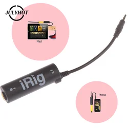 1pc Guitar Line Irig Converter Replacement Guitar For Phone Guitar Audio Interface Guitar Tuner Guitar Interface I-Rig Converter