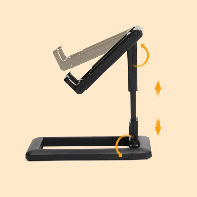 10pcs Desktop Table Display Folding Phone Holder Adjustable Portable Phone Tablet Stand Holder Foldable Lazy Bracket