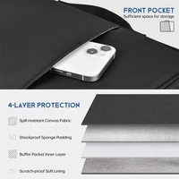 Housse de transport étanche avec poignée pour ordinateur portable MacBook Neo 13 2026 Pro 16 15 14 12 pouces, compatible avec les puces M4 M3 M5, et MacBook Air 2
