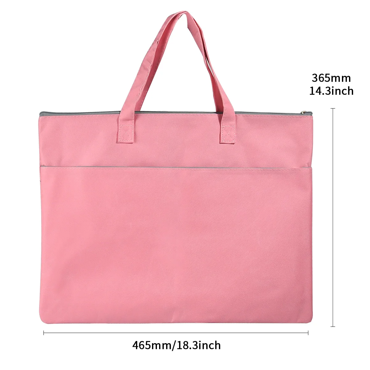 Art Storage Bag File Bag, Extra Large Waterproof Data Bag, Portable Simple Art Bag Painting Bag, Graphic Storage Bag Zipper Bag 2