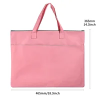 Art Storage Bag File Bag, Extra Large Waterproof Data Bag, Portable Simple Art Bag Painting Bag, Graphic Storage Bag Zipper Bag 2