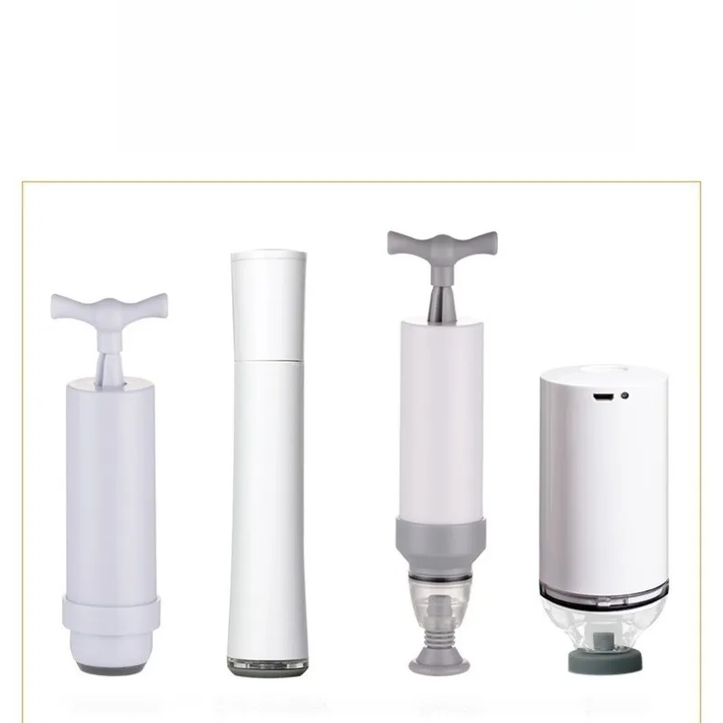 ปั๊มสุญญากาศคุณภาพสูงสำหรับถุงเก็บอาหาร ปั๊มอัดถุงเก็บอาหาร เครื่องซีลสูญญากาศแบบใช้มือ ถุงสูญญากาศ 1