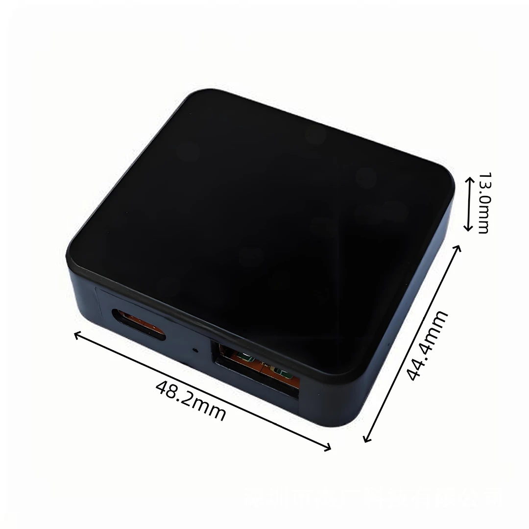 Solar single USB QC3.0 Type-C PD2.0 folding pack DIY regulator charger supports