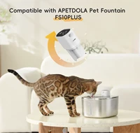 Smart Motion Sensor Switch Hosts Pet Water Fountain Accessory For APETDOLA 4L Stainless Steel Cat Water Fountain FS10pro 3