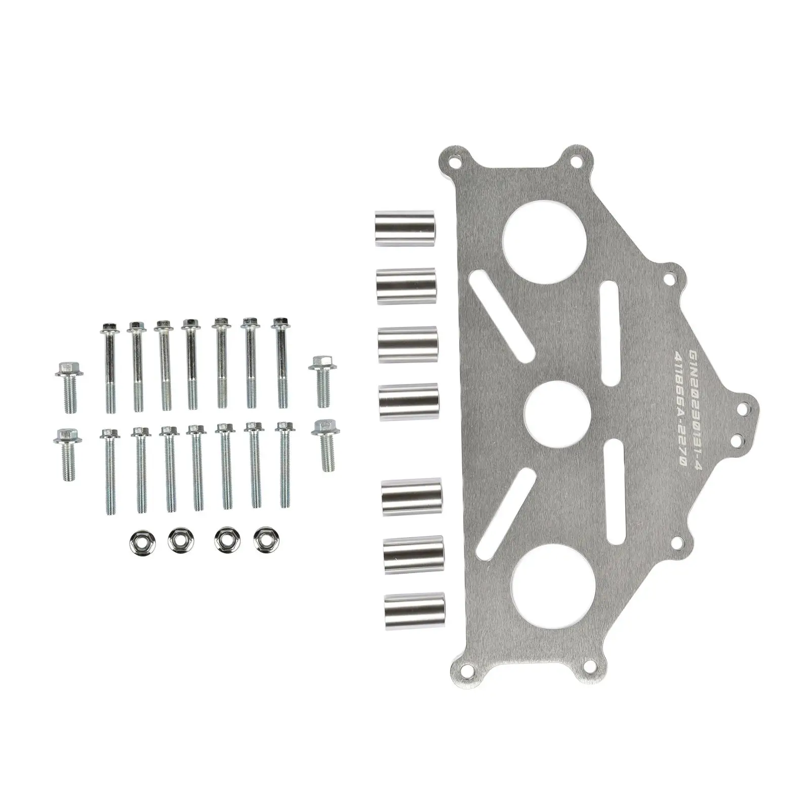 

AP02 For ICT Billet Engine Stand Adapter Plate For Chevy LS1 BBC SBC LS Duramax 4.8 5.3 5.7 6.0 6.2 7.0, Brand New