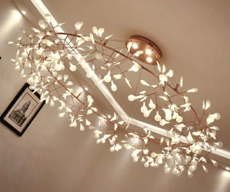 

Artpad Nordic Hanging Living Room Chandelier Firefly Light Fixtures Chandeliers Led Ceiling Pendant Lamp Luxury Lamp