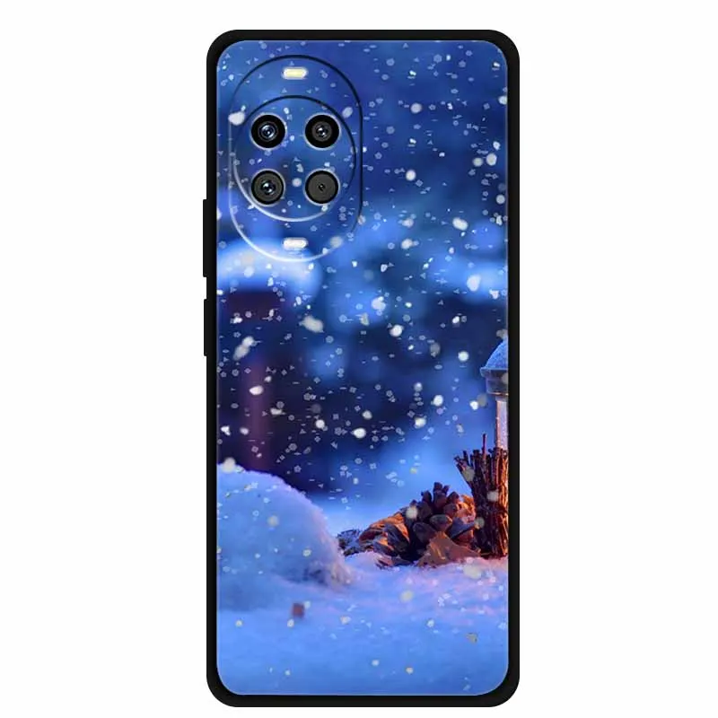 Festive Cartoon Christmas Soft TPU Phone Case - Fun & Durable Bumper Cover
