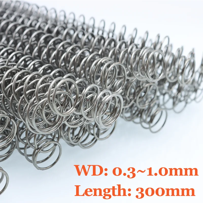 Edelstahl Druckfedern 10 Stück - 1,5mm X 14mm X 40mm Für Reparaturen & Projekte