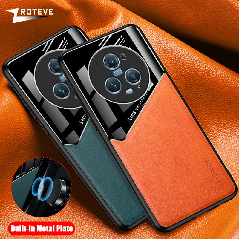 Luxury PU Leather Magnetic Phone Case - Shockproof and Stylish Protection