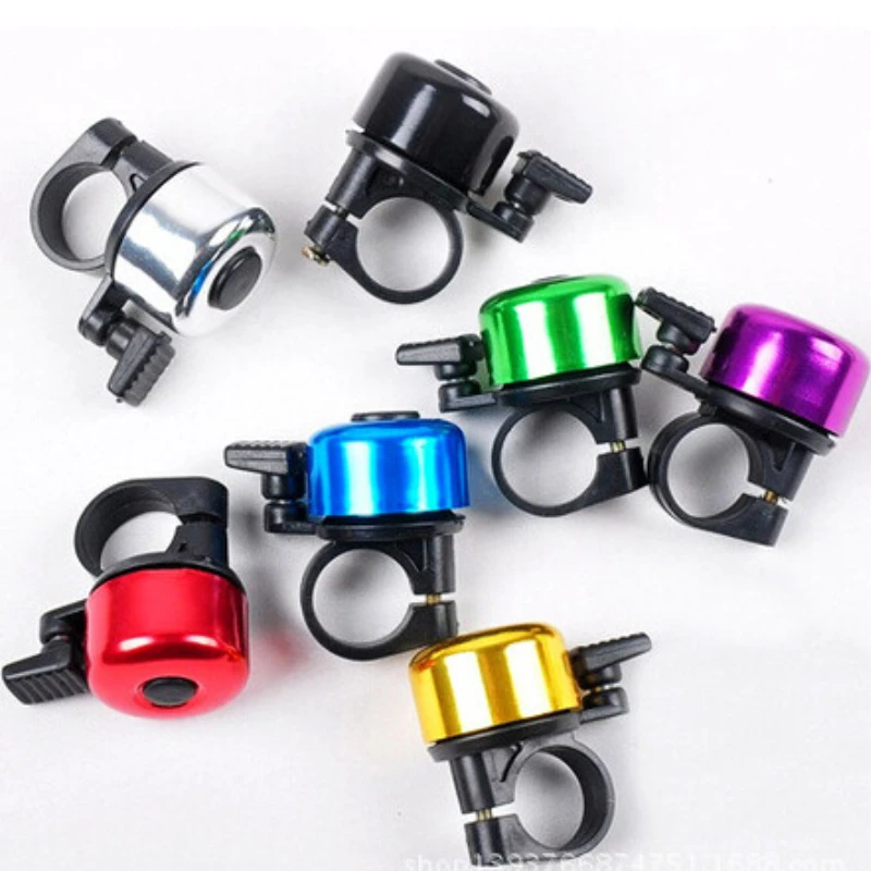 Bicycle Bell Mountain Aluminum Alloy Bike Safety Warning Alarm Cycling Handlebar Flat Ring Bicycles Horn Accessories