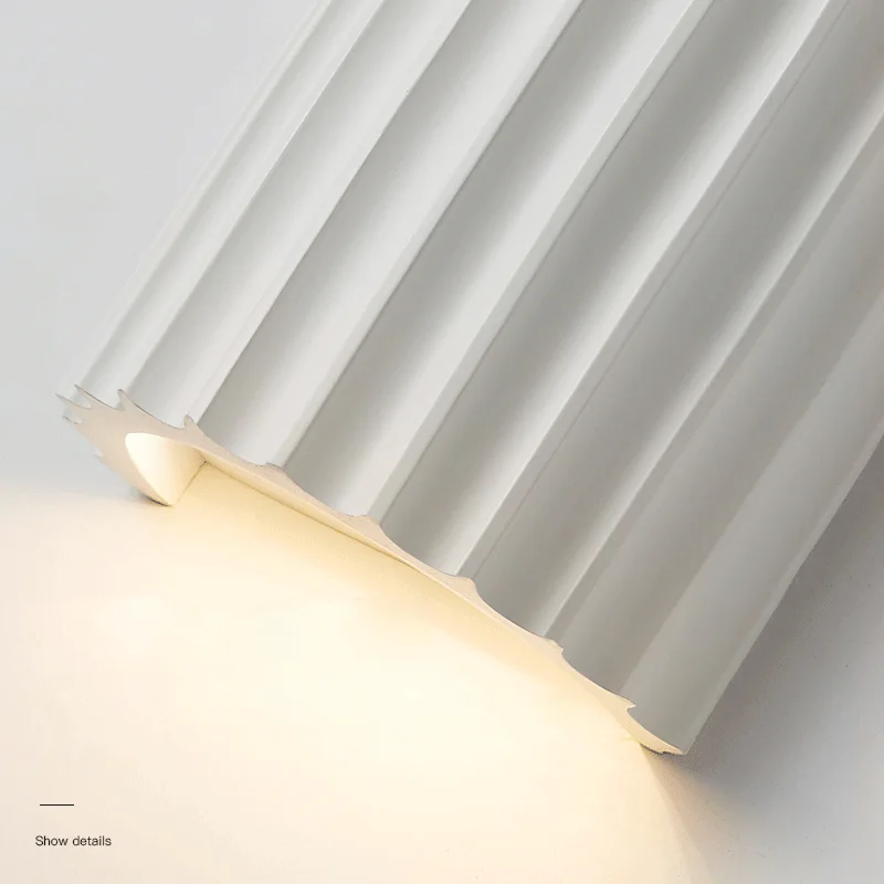 SANDYHA Nordic Modern Resin Wall Lights Led Home Decorative Living Room Corridor Stairs Bedroom Indoor Wand Lamparas Fixtures