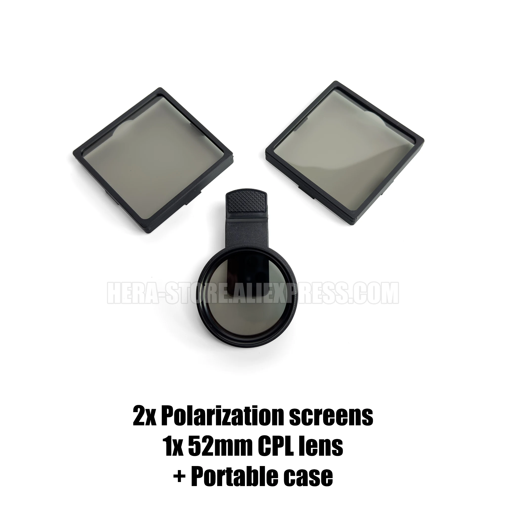 Dental Photography With No Reflection, No Glare. Cross Polarization Set For Intra Oral Photos and Video. Polarizers And CPL Lens