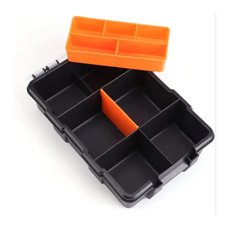 Matte Plastic Parts Box Hardware Parts Box Household Classification Screw Packaging Tool Box