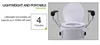 Raiser Toilet Seat Portable Elderly Disabled People Rehabilitation Therapy Supplies 5