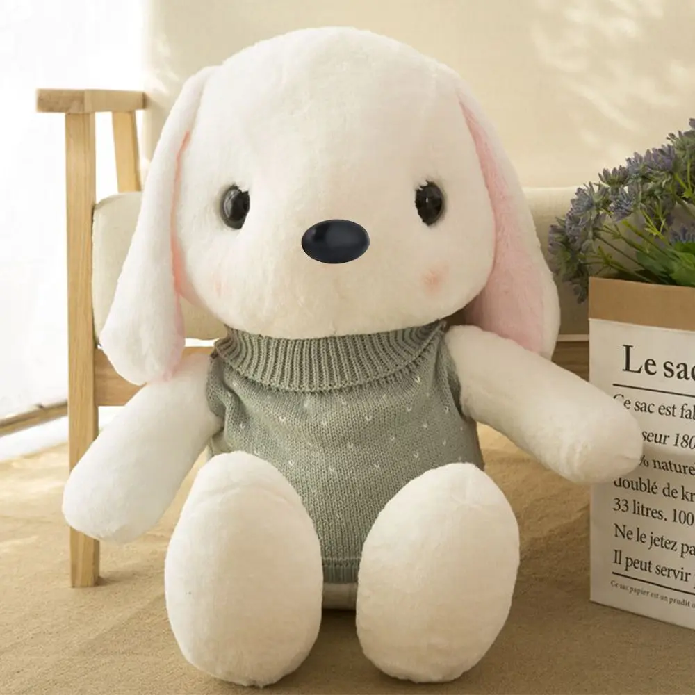 50/100 stücke Kunststoff Oval Hund Nasen Gewinde Tiere Augen DIY Sicherheit Puppe Nasen Zubehör Für DIY Puppen Spielzeug nette Bär Tasten – Detail 5