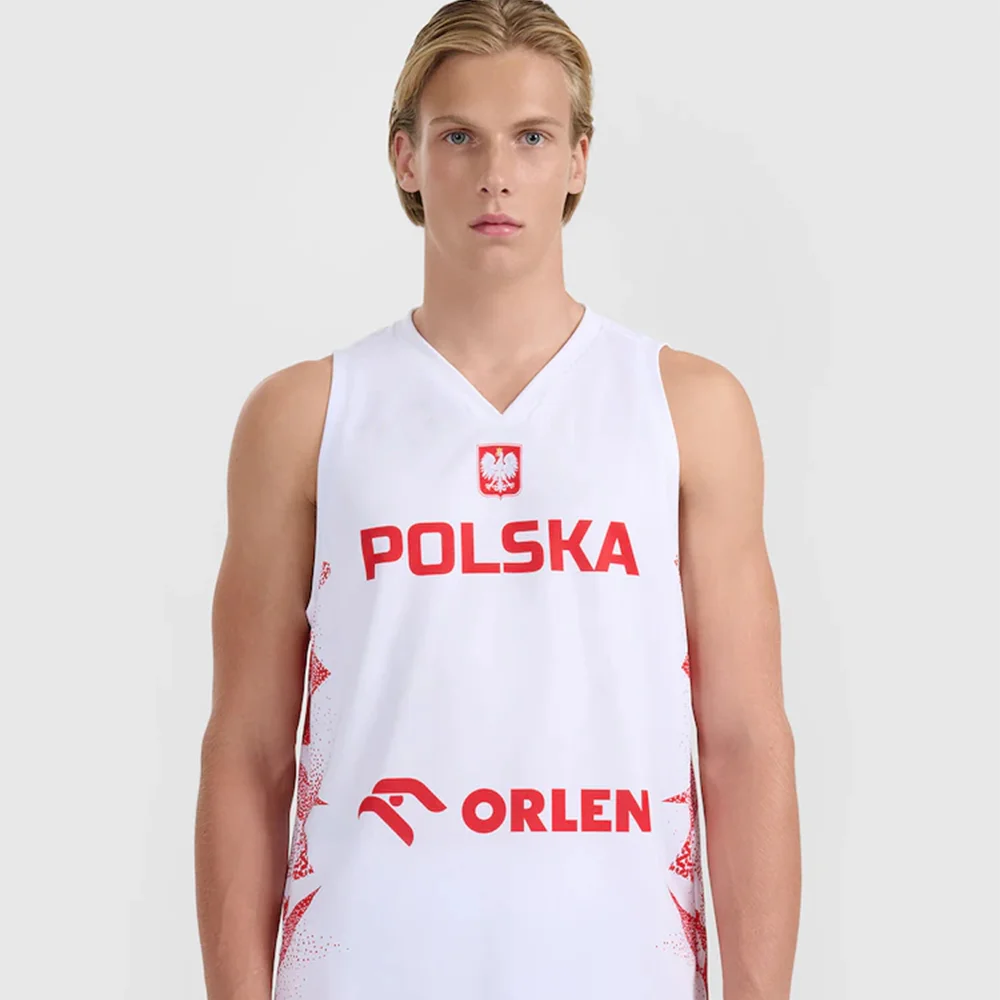 Unisex Schnelltrocknende Polen Basketball-Trikot-Weste Sport-Trainingsoberteil für Kinder Match-Spezial Leichtgewichtige Athletik-Weste