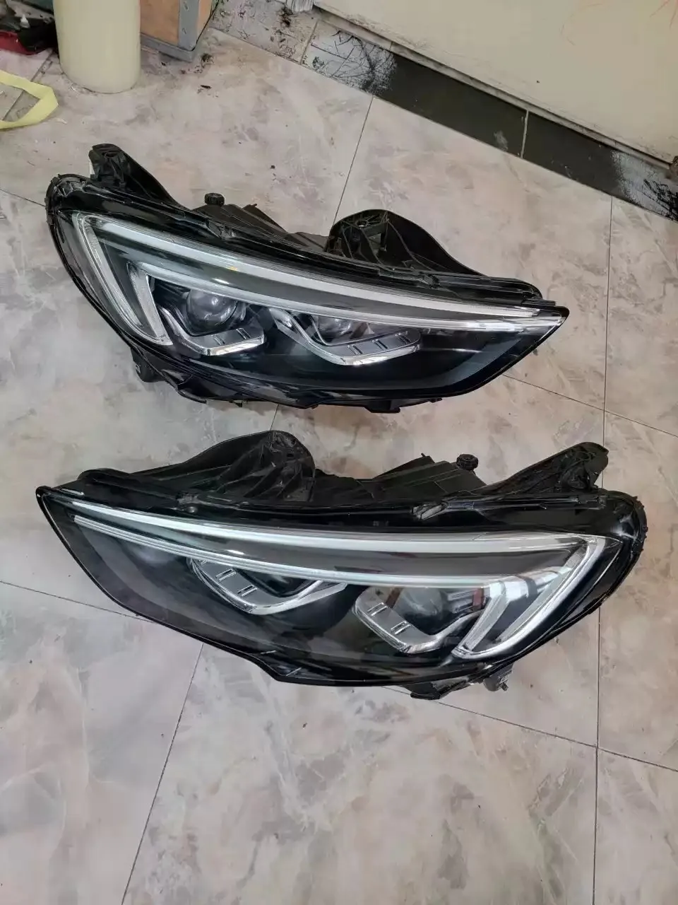 Front-Headlight-Led-Daytime-Running-DRL-Head-lamp-Low-High-Beam-for ...