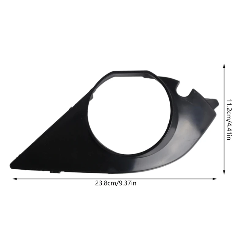 Auto Accessory Foglight Grille Cover 51117896603 51117896604 for E60 E61 Fog Lamp Bumper Frame Grille Cover Insert Trim car grill mesh,grille braces