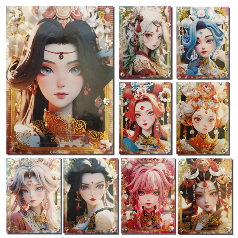 Anime Crown Card One Piece Boa Hancock Nami Yamato Perona Shirahoshi Gsr Card Toy Collection Ragazzi Regali Di Natale Di Compleanno