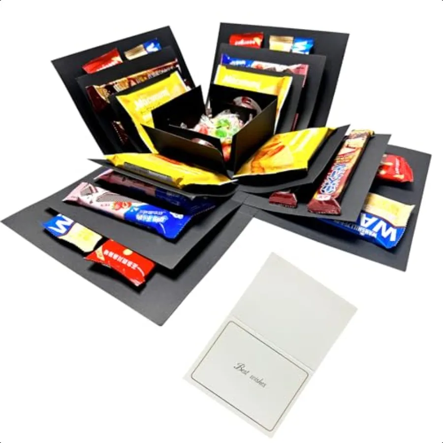 Multi Layered Explosion Photo Gift Box
