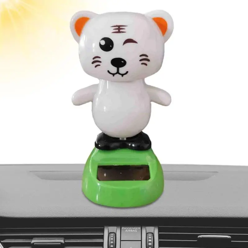 Solar Dancing Toys Cute Solar Powered Dancing Toy Cute Car Dashboard Ornaments Car Swinging