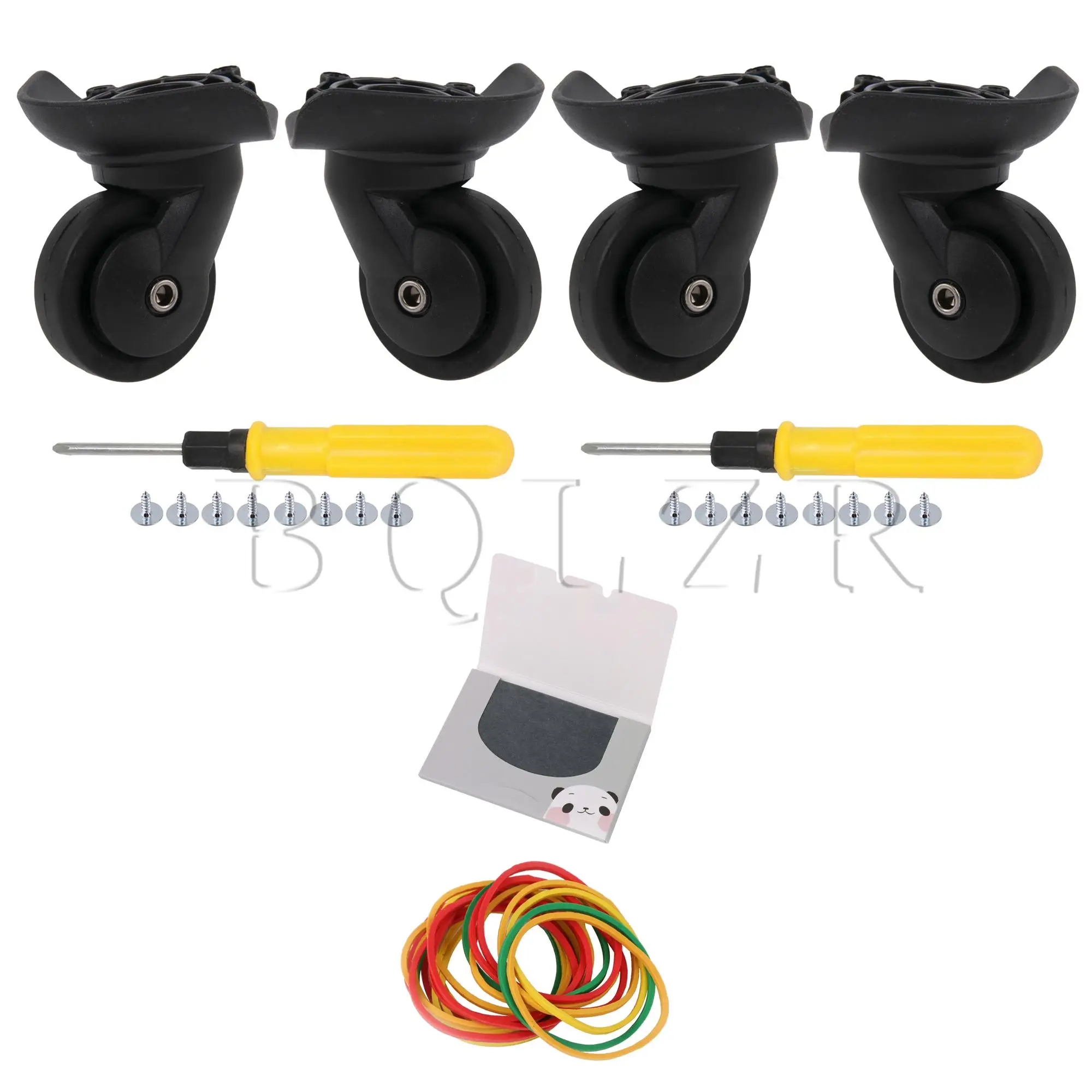 Bqlzr-rodas de Bagagem com Pequenas Bandas de Borracha Folhas de Óleo W293 77 mm Kit