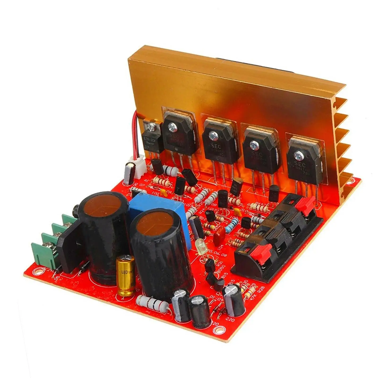 스테레오 앰프 보드 모듈 DX-188 듀얼 AC18-26V 액세서리, 방열 선풍기, 예비 부품, DIY 조립 보드, 180W