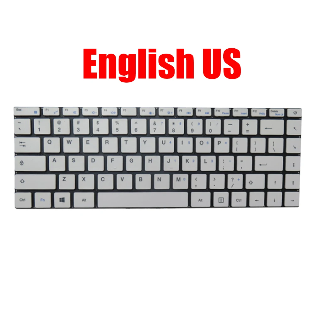 

Клавиатура для ноутбука US KR MB3181003 YMS-0177-A, английский, корейский, белый, без подсветки, Новинка