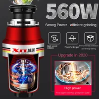 Home Appliances Garbage Disposer Household Kitchen Sink Kitchen Waste One Click Shredder Automatic Garbage Disposal 1