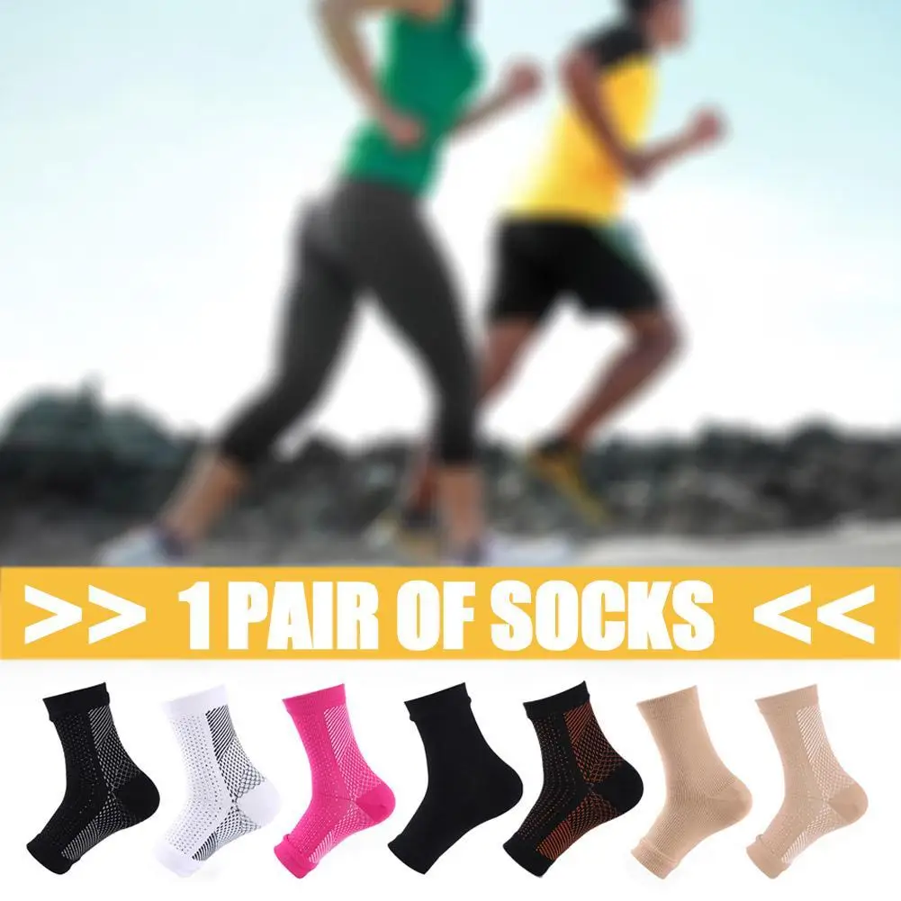 

1Pair Neuropathy Socks for Men Women, Soothe Compression Socks for Neuropathy Pain,Ankle Brace Plantar Fasciitis Swelling Relief