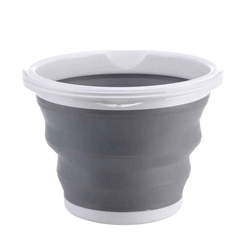 3L Collapsible Bucket Portable Folding Water Bucket Car Washing Fishing Household Plastic Travel Outdoor Camping