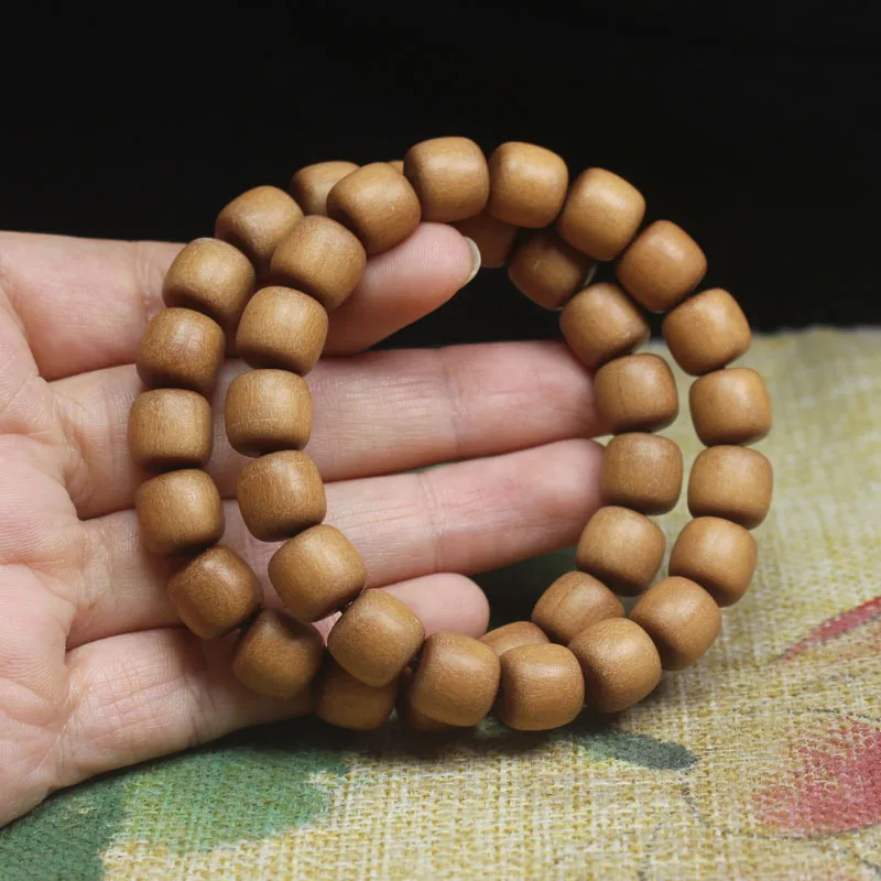 Indonesia Teak Barbie Sandalwood Old-Styled Bead Sandalwood Black Meat Bracciale Vecchi Materiali 10Mm