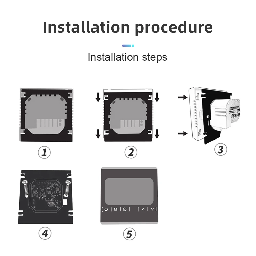 Tuya AC85V-250V WiFi termostat wody/elektryczne ogrzewanie podłogowe kocioł gazowy kontroler temperatury głosu Alexa Google Home Control