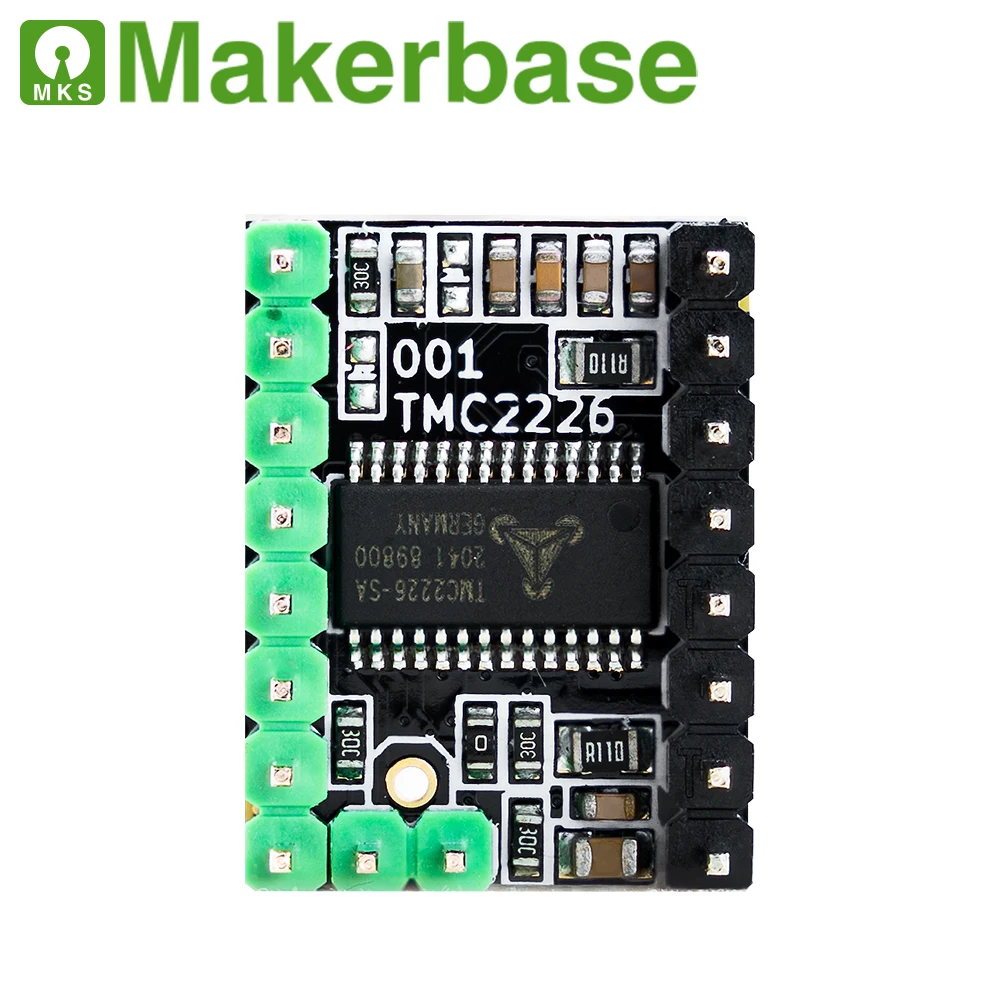 Makerbase-driver do Motor de Stepstick Mks Tmc2226 2226 Peças para Impressora 3d Uart Ultra Silencioso 25a vs Tmc2209 Tmc2208 - Imagem 2
