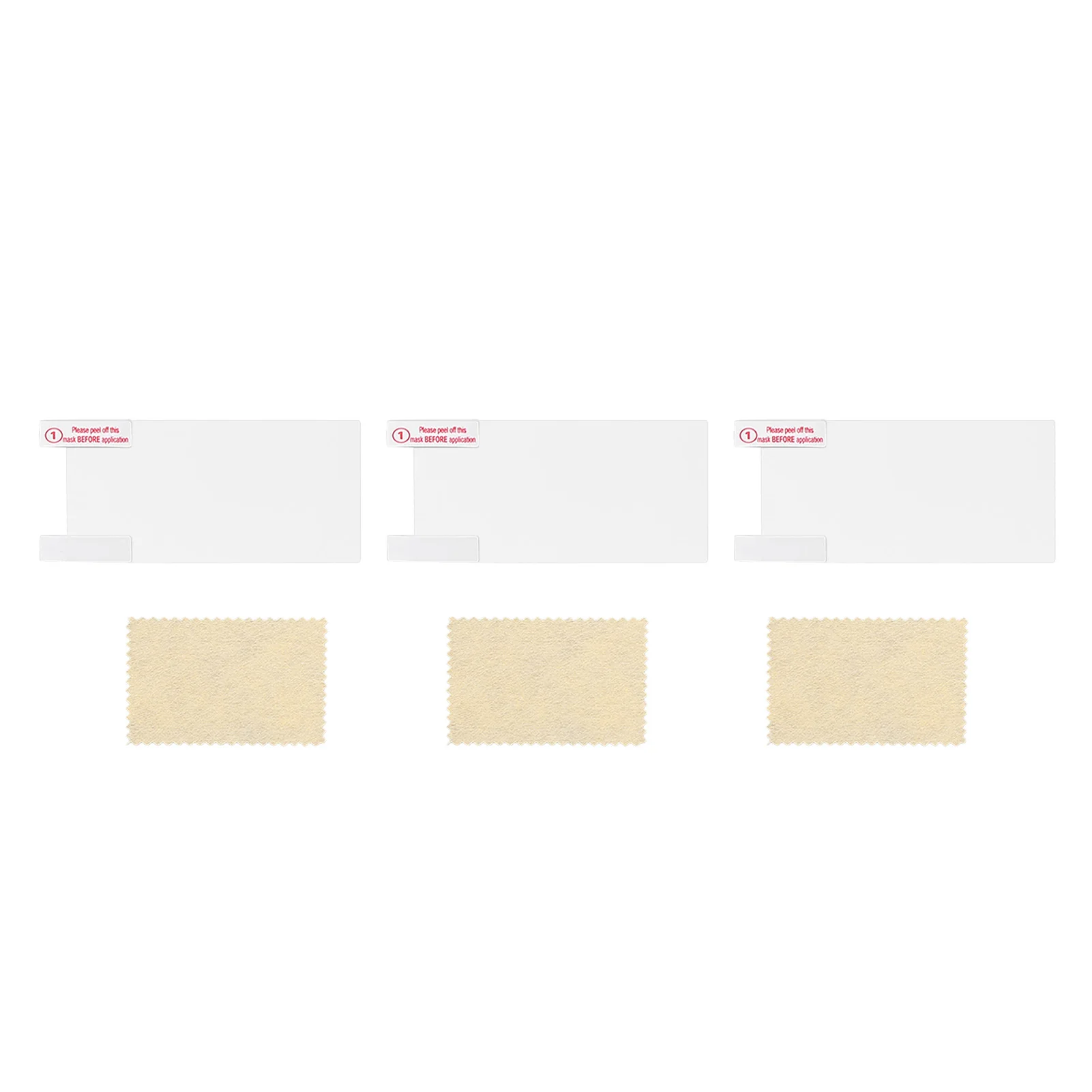 Premium Handheld Game Console Screen Protector Set - 3-Pack