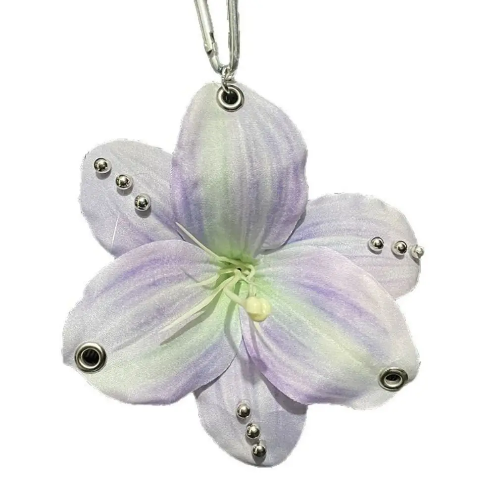 Floral Charm Keychain Pendant - Fashion Accessories