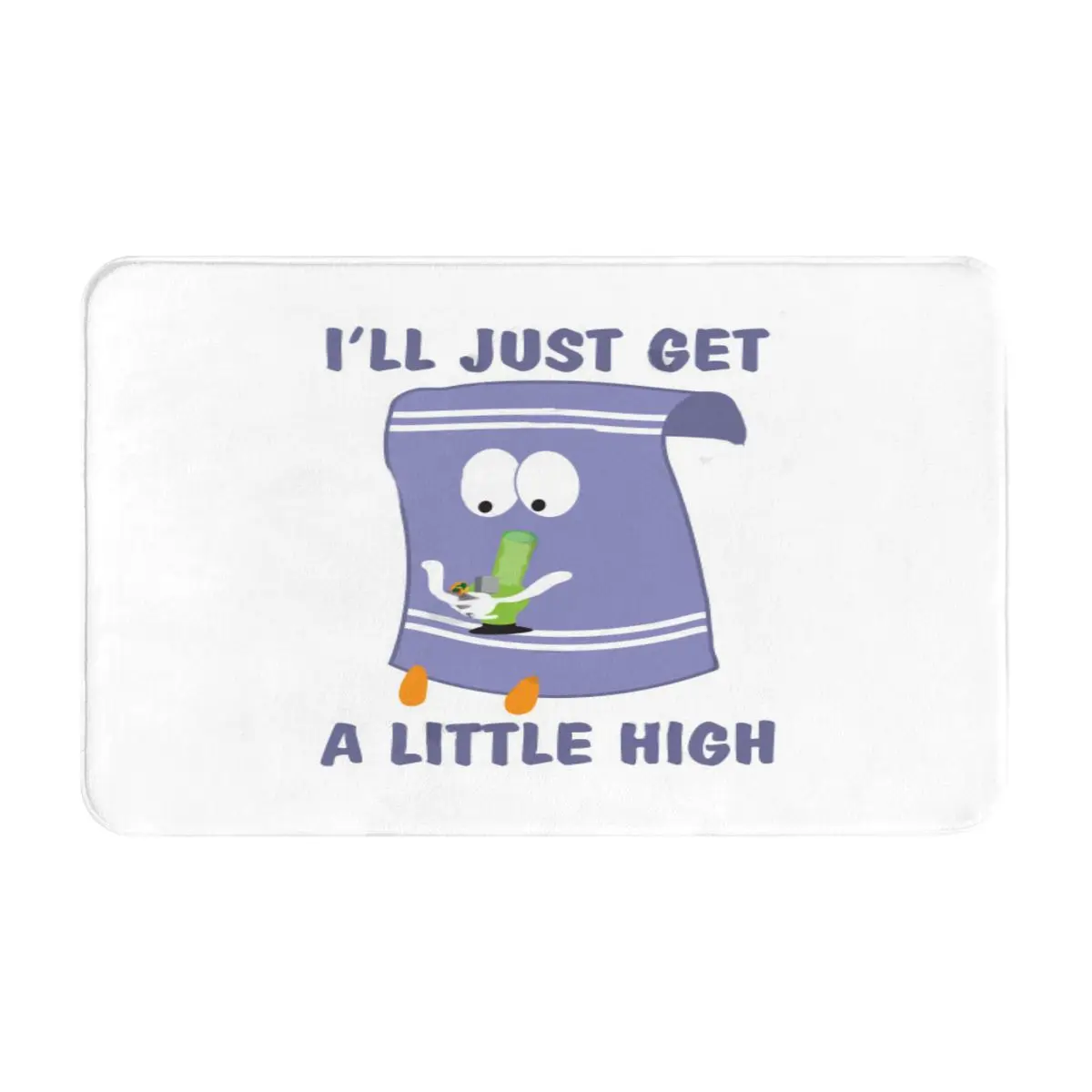

Southpark Towelie No Idea Colorful Doormat Entrance Mat Bath Mat Patten Non-Slip Front Doormats Outdoor Indoor Home Decor