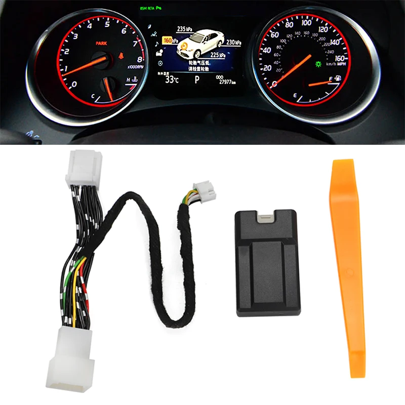 TPMS Ÿ̾  LCD ÷ ڵ  溸, Ÿ̾ з  ý, Ÿ ķ 2018-2023 RAV4 ڷѶ 2019-23