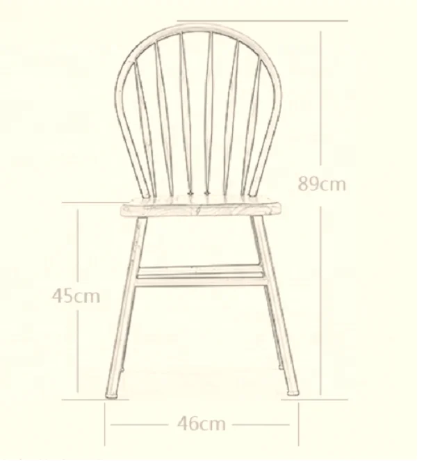 Industrial Metal Wire Dining Chair Modern Restaurant Armchairs With wooden Cushion Iron Dining Room Coffee Chairs