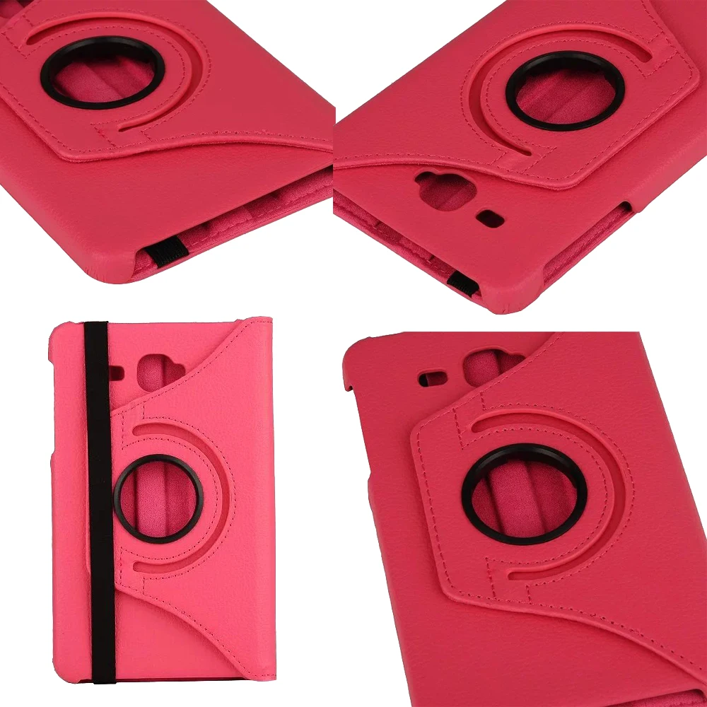 Premium PU Leather Stand Cover for 7 Tablet - Elegant Flip Case and Accessories