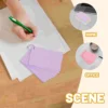 1 Set  Index Cards with Rings Study Flash Cards Single Hole Punched Flashcards Studying Note Card 6