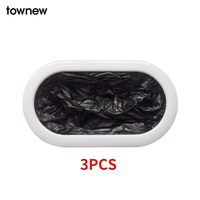 TOWNEW T1 and T3 Durable Garbage Bags Refill Ring for Smart Kitchen Trash Cans